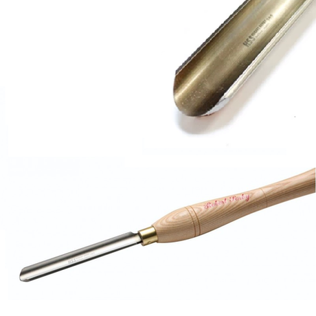 Новинка! Резец токарный Robert Sorby HSS Continental Style Spindle Gouge 19 мм Полукруглый М00009007