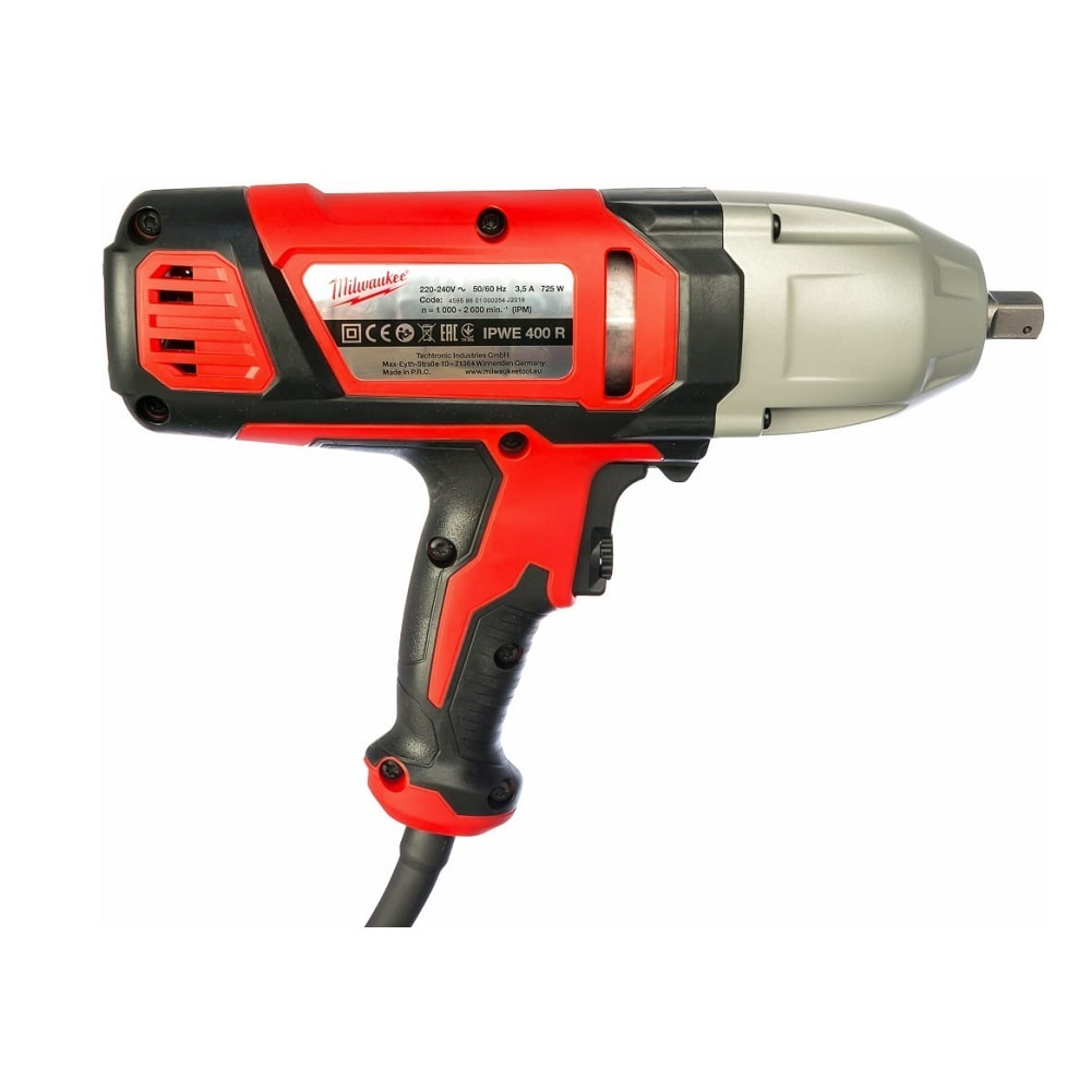 Гайковерт ударный (сетевой) 725 Вт IPWE 400R MILWAUKEE 4933451524