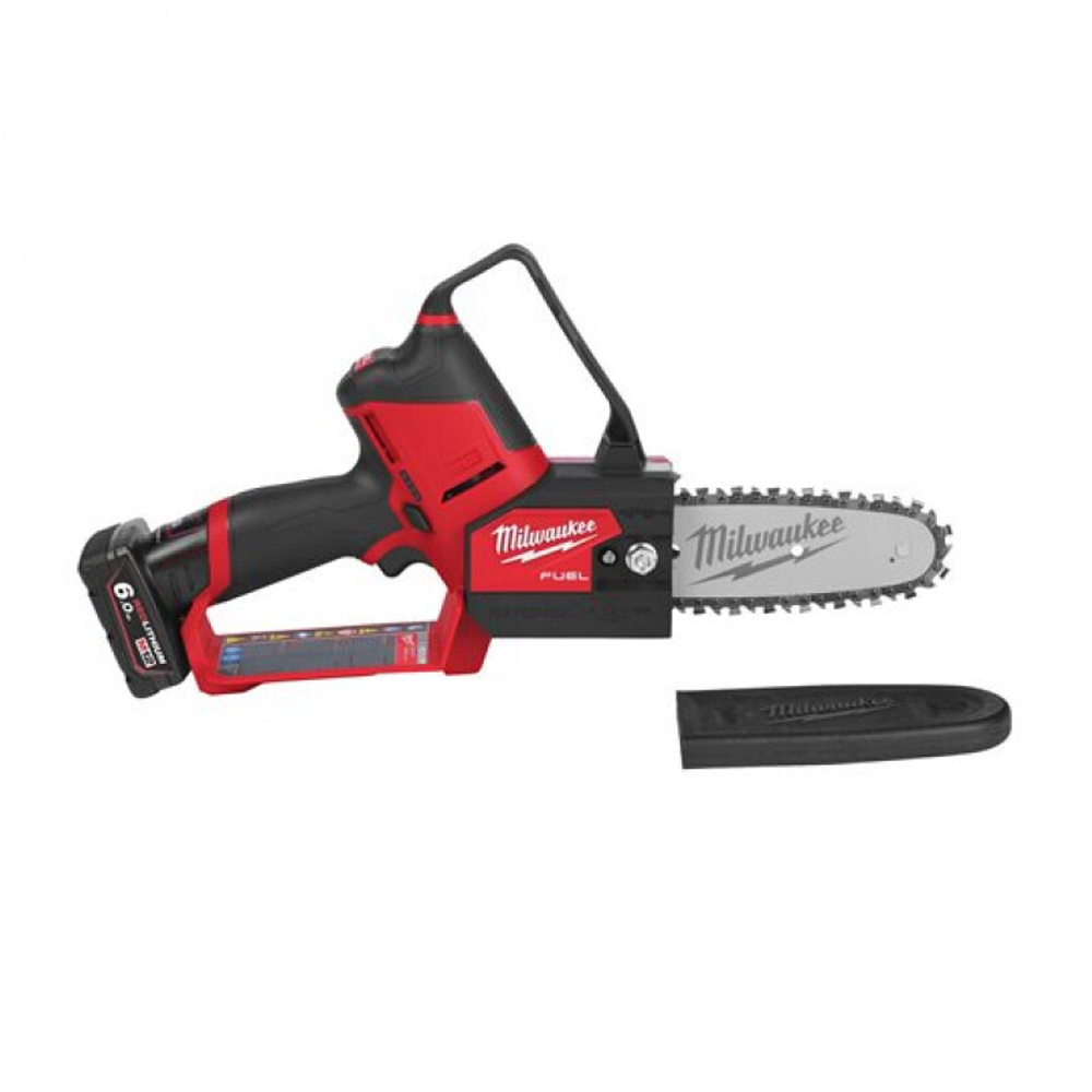 Легкий старт: Аккумуляторная цепная садовая пила Milwaukee M12 FUEL FHS-0 4933472211