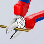 Кусачки боковые 140 мм (БОКОРЕЗЫ) хром, 2-комп ручки 70 05 140 KNIPEX KN-7005140
