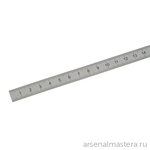 ХИТ! Линейка стальная шкала 1 мм 300 х 25 х 1 мм класс точности 1 Kinex 1022