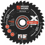 Новинка! Диск пильный универсальный Woodwork Эксперт 216 x 2,4 / 1,6 x 30 Z 36 A минус 5 ATB 15 29.216.36
