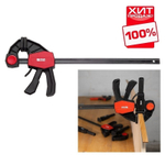 ХИТ! Струбцина быстрозажимная 150 х 65 мм усилие 70 кг Woodwork BCL-1565