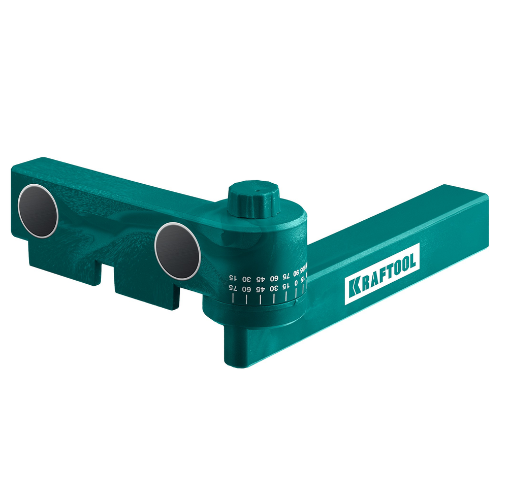 Новинка! Стусло прецизионное многопозиционное поворотное с магнитной направляющей KRAFTOOL UNIVERSAL 12 углов 15 - 180° 15388