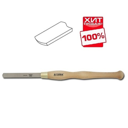 ЦЕНЫ НИЖЕ ХИТ! Резец токарный HSS Line Profi 18 х 150 х 465 мм закругленный NAREX 818204
