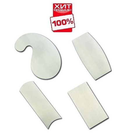 ХИТ! Цикли фигурные 4 шт Pax 0.8 мм TF PAX SHAPED SCRAPER SET М00005139