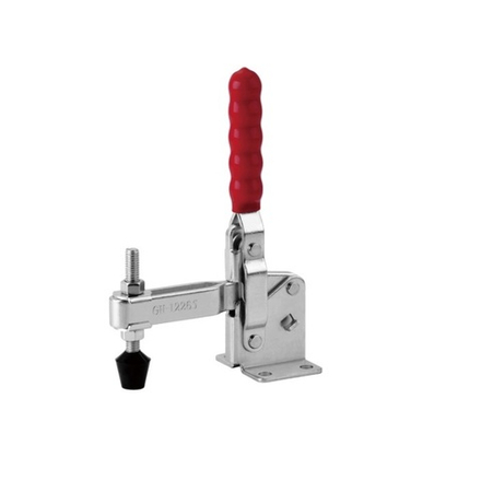 ХИТ! Зажим механический с вертикальной ручкой усилие 340 кг Woodwork GH-12265