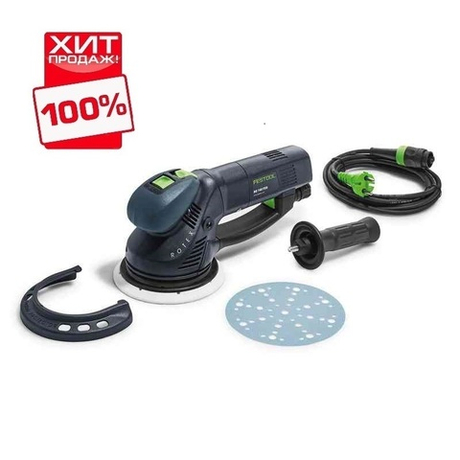 ХИТ! Эксцентриковая шлифовальная машинка с редуктором FESTOOL RO 150 FEQ ROTEX 575066