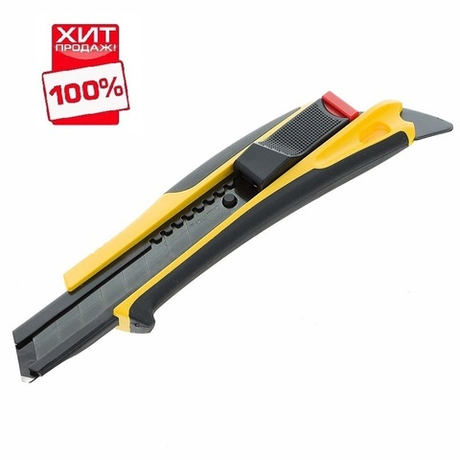 ХИТ! Нож японский TAJIMA QUICKBACK 18 мм с автостопором DFC569B/BK1