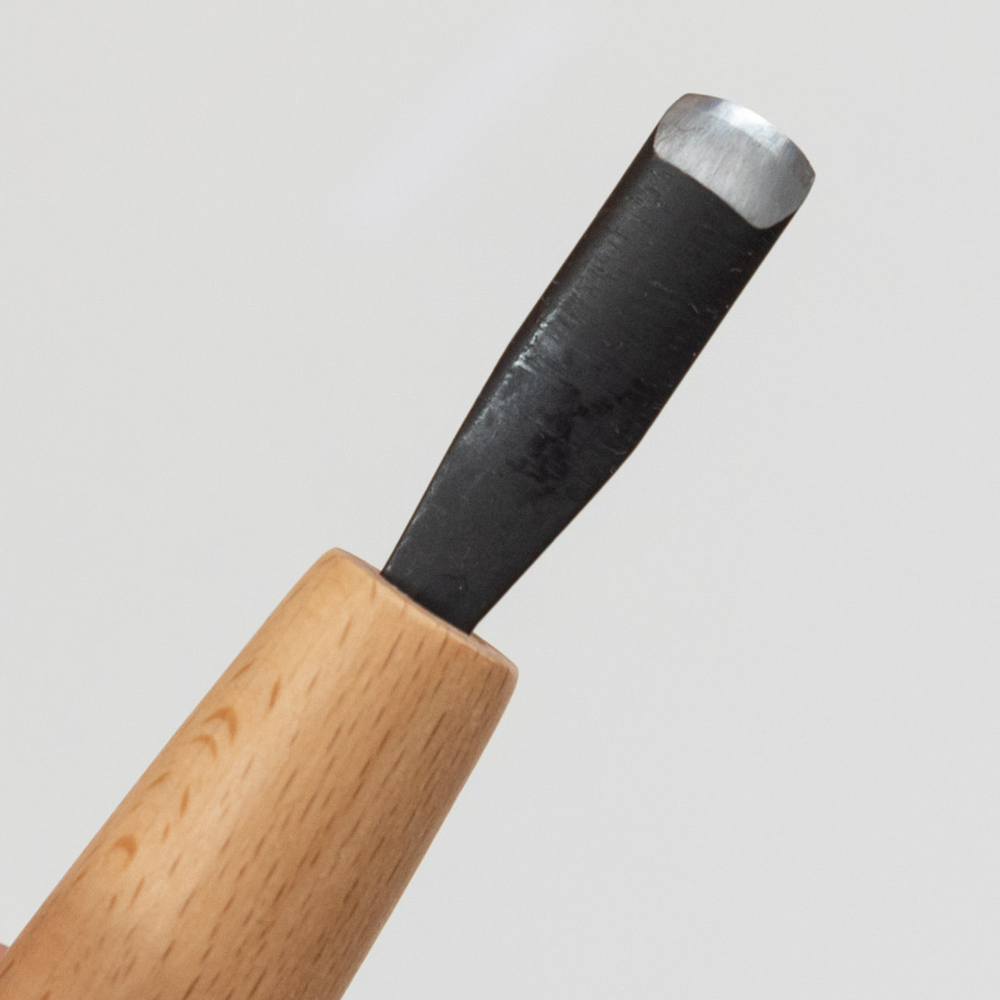Новинка! Стамеска японская для резьбы по дереву Miki Tool Seigen N 9, полукруглая РК, 9 мм М00019866