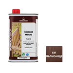 Новинка! Масло тиковое Borma Teak Oil 500 мл цвет 581 палисандр, для всех типов деревянных поверхностей, для внутренних и наружных работ 0360-DS581