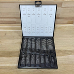 Новинка! Набор из 130 шт сверл спиральных по металлу RUKO HSS-G Terrax by 1-6 мм, в кейсе A214195