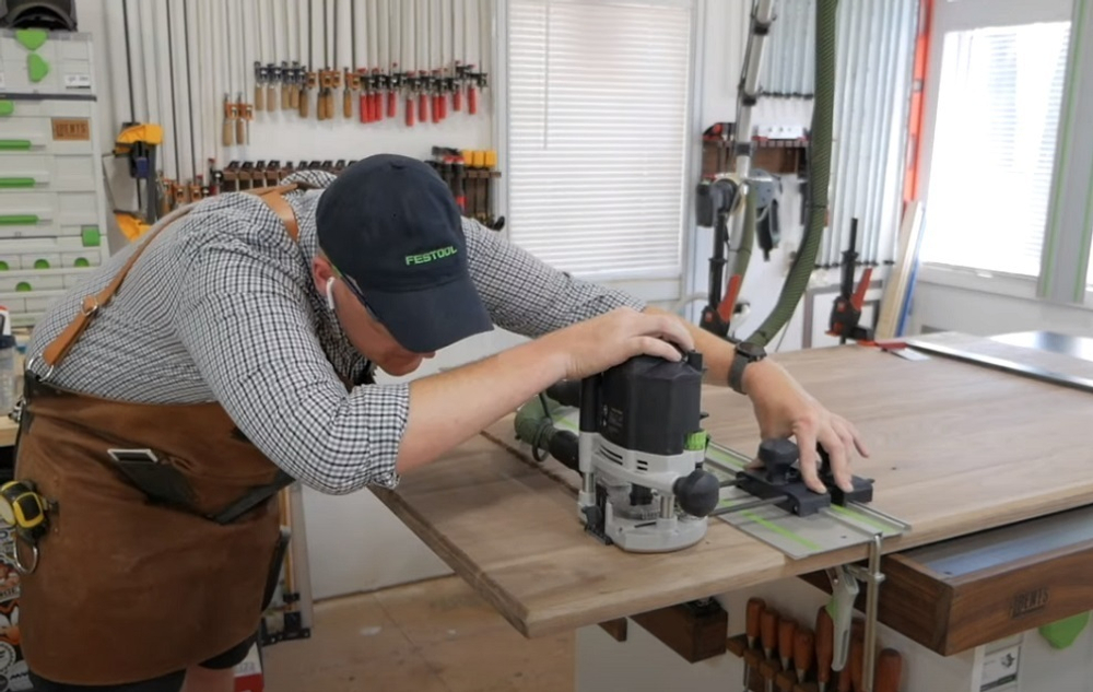 Вертикальный фрезер FESTOOL OF 1400 EBQ-Plus с кассетой фрез Box-OF-S в систейнере 576540