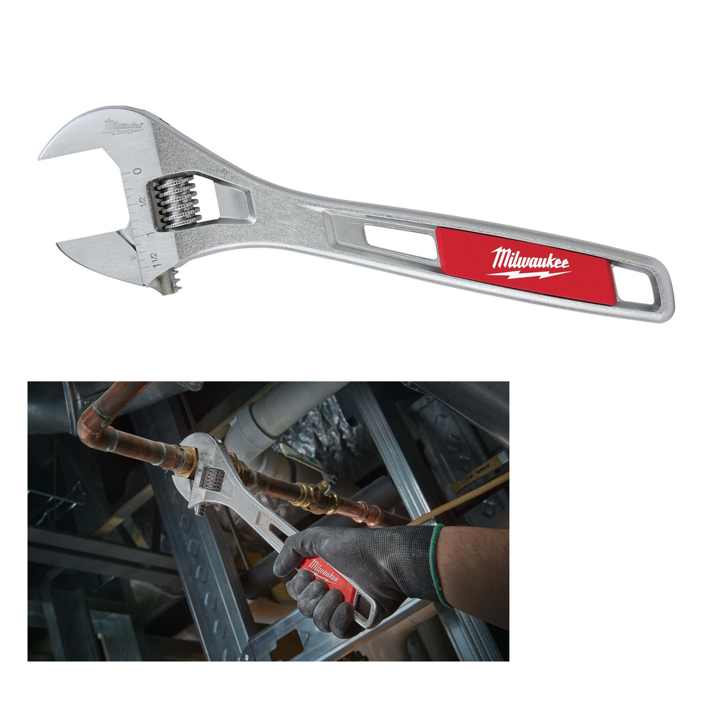 АКЦИЯ ЛЕТНИЕ ПОДАРКИ! Ключ разводной 250 мм Milwaukee 48227410