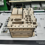 Вкладыш органайзер деревянный (подходит для систейнера Festool  SYS3 M 337) ArMa-18