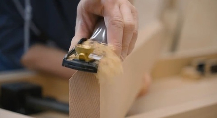 ХИТ! Рубанок Premium металлический A9 1/2 160 x 45 мм лезвие 35 мм угол 20 градусов KRAFTOOL 1-18550-15_z02