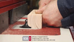 Новинка! Фреза радиусная калевочная обгонная с подшипником R 15,8  D 44,5  L 73 S 12 мм Woodwork 938.1622.12