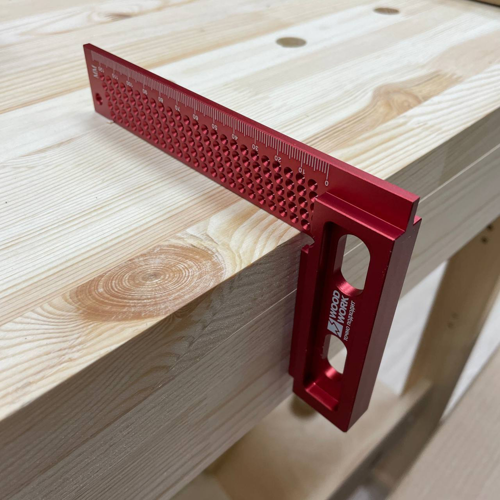 ХИТ! Угольник разметочный 160 мм Woodwork MGR-160