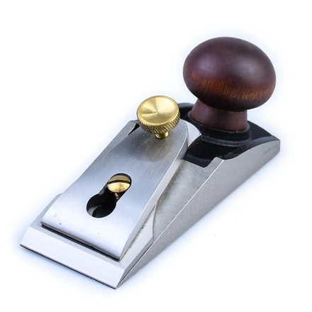 ХИТ! Рубанок стамесочный 115 мм лезвие 45 мм для строгания в труднодоступных местах GOLDRATIO М00023634