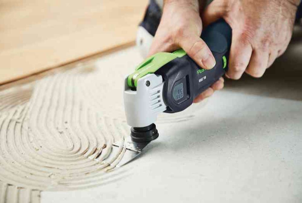 Многофункциональный аккумуляторный инструмент Festool VECTURO OSC 18 HPC 4,0 EI-Set с аккумулятором и зарядным устройством, оснасткой 576593