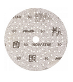 Комплект 100 шт Премиальный шлифабразив на прочной пленочной основе Novastar 150 мм 121 отверстий Р 600 Mirka FG6CH09961