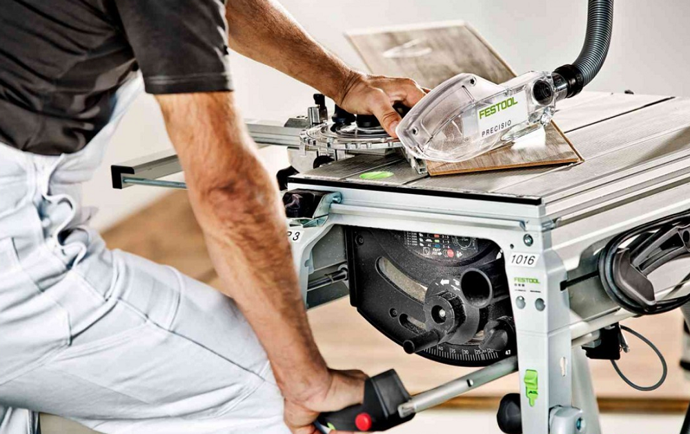 Пила дисковая монтажная PRECISIO FESTOOL CS 50 EB-Set с подвижным столом 574772