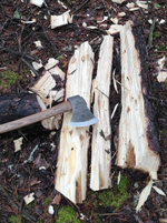 Топор валочный ПЕТРОГРАДЪ модель Брянск топорище н35 РК М00022939