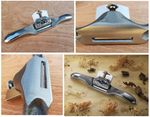 Стружок с выпуклой подошвой Clifton N650 Curved Bottom Straight Spokeshave, длина 245 мм, ширина ножа 52 мм, угол заточки 25 гр. М00013351