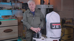 ОСЕННИЕ СКИДКИ ХИТ! Вытяжная установка с автозапуском JET DC-900А улучшенная версия 220В 0,75 кВт, бак 55 л , расход 18,3 м.куб/мин, 1100 м.куб/ч JT1-236