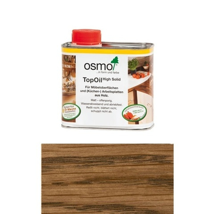 ХИТ! Масло с твердым воском для мебели и столешниц Osmo 3038 Терра шелковисто-матовое 0.5 л TOPOIL для внутренних работ 13900138