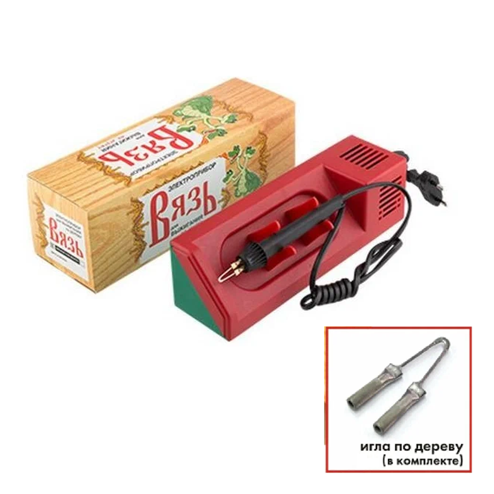 Новинка! Прибор для выжигания Вязь по дереву, с регулировкой мощности 220 В 20 Вт, Выжигатель Трансвит 1191011 М00002673