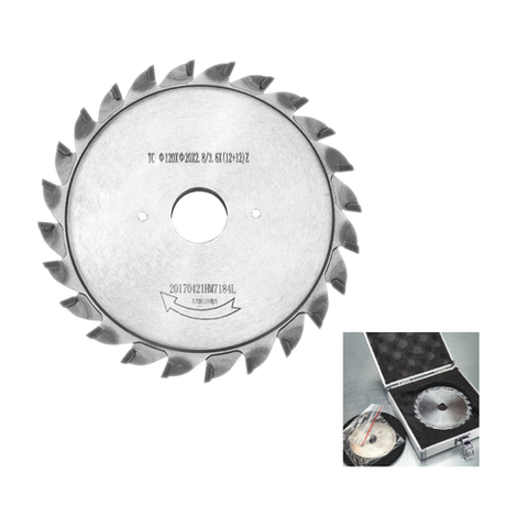 Новинка! Пильный диск алмазный подрезной Rotis PROCUT 120 x 20 x 2,8-3,6 мм Z=12+12 быстрый рез, по ЛДСП, МДФ 330.1202024A