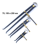 Новинка! Кронциркуль GOLDRATIO Premium пружинный, для внутренних измерений 75 мм М00023649