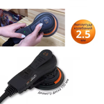 СКИДКИ ЧЕРНАЯ ПЯТНИЦА ХИТ! Электрическая эксцентриковая бесщеточная шлифмашинка ручная 220V / 50Hz 350W, 150 мм Ход 2,5 мм, магнитный тормоз MAXXT MOS350C-150-2.5