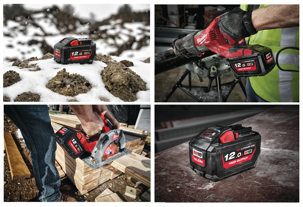 Новинка! Аккумулятор Milwaukee M18 HB12 HIGH OUTPUT 12 Ач (W) 4932464260 4932464260W