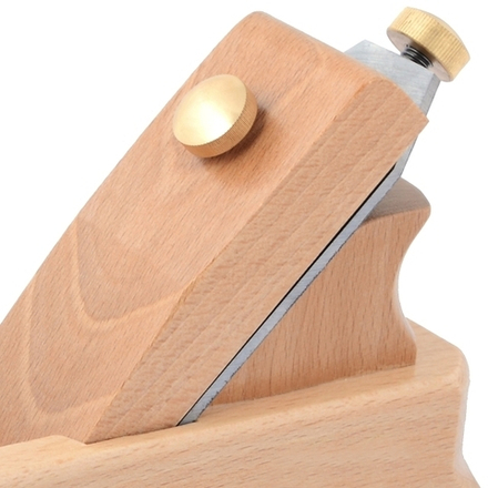 Двойной деревянный рубанок PINIE ПРЕМИУМ 240 x 65 мм лезвие 48 мм угол 45 градусов 3-48P/P