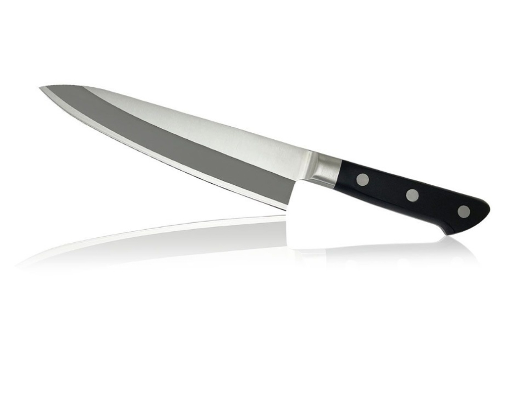 ХИТ! Японский Шеф Нож поварской Гюйто Fuji Cutlery серия FUJI CUT длина лезвия 180 мм, сталь Мо-V 3 слоя, рукоять полипропилен, заточка 6000 Tojiro FC-1662