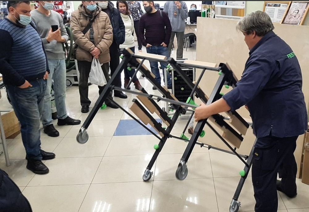 Раскроечный стол - верстак на колесах STM 1800 FESTOOL 205183