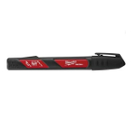 ХИТ! Маркер строительный черный 1 шт на основе жидкой краски INKZALL Black-LP Milwaukee 48223731