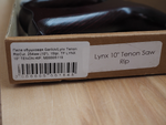 ХИТ! Английская пила столярная обушковая Garlick / Lynx Tenon RipCut 254 мм / 10 дюйм 15 tpi Thomas Flinn М00005118