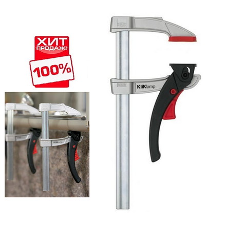 АКЦИЯ 2025 ХИТ! Легкая быстрозажимная струбцина KliKlamp KLI20 BESSEY BE-KLI20