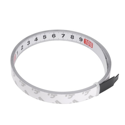 ХИТ! Линейка самоклеящаяся длина 2 м, ширина 12,5 мм с двунаправленной шкалой Woodwork RUL-20G2