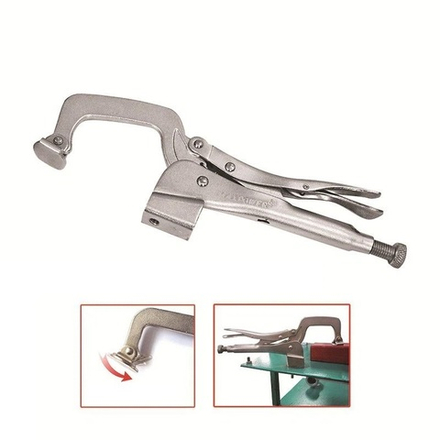 Зажим верстачный с фиксатором 280 мм / 11 дюйм MaxPower 29266 М00021469