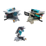 Новинка! Комбинированная торцовочная пила Makita 1,65 кВт, диск 260/30 мм, подсветка, глубина пропила 90/45 град 93/53 мм, 2 в 1 торцовка и распиловочный станок LH1040F