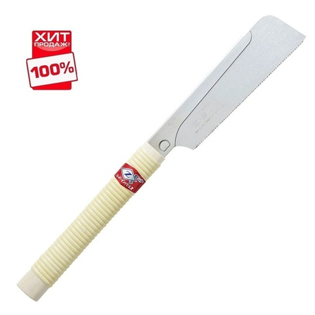 ХИТ! Пила обушковая Dozuki Hardwood 150 мм 21 tpi  0,3 мм деревянная рукоять Z-Saw М00017223