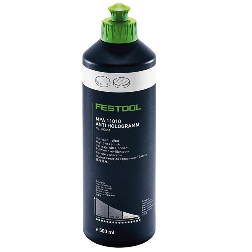 СКИДКИ ХИТ! Политура зеркальная 500 мл Ceramic FESTOOL MPA 11010 WH/0,5L 202051