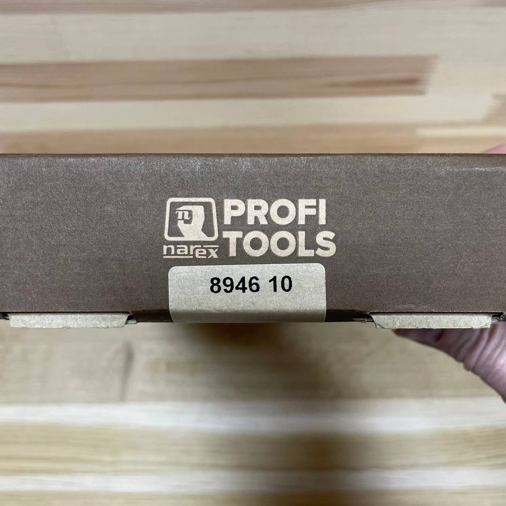 Набор 7 предметов из 6 резцов + брусок Narex Standart в картонной коробке 8946 10 894610