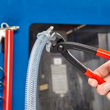 Клещи 220 мм для хомутов с одним / двумя ушками (в т.ч. Oetiker) KNIPEX KN-1098I220