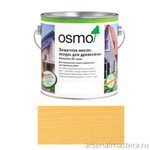 Защитное масло-лазурь для древесины для наружных работ OSMO 710 Holzschutz Ol-Lasur Пиния 2,5 л Osmo-710-2,5 12100096