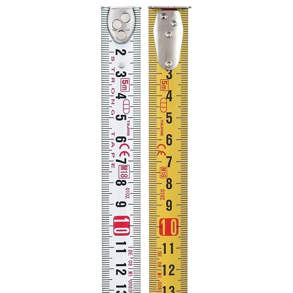 ХИТ! Рулетка TAJIMA SIGMA STOP 5 м / 19 мм с двойным фиксатором SS950MG